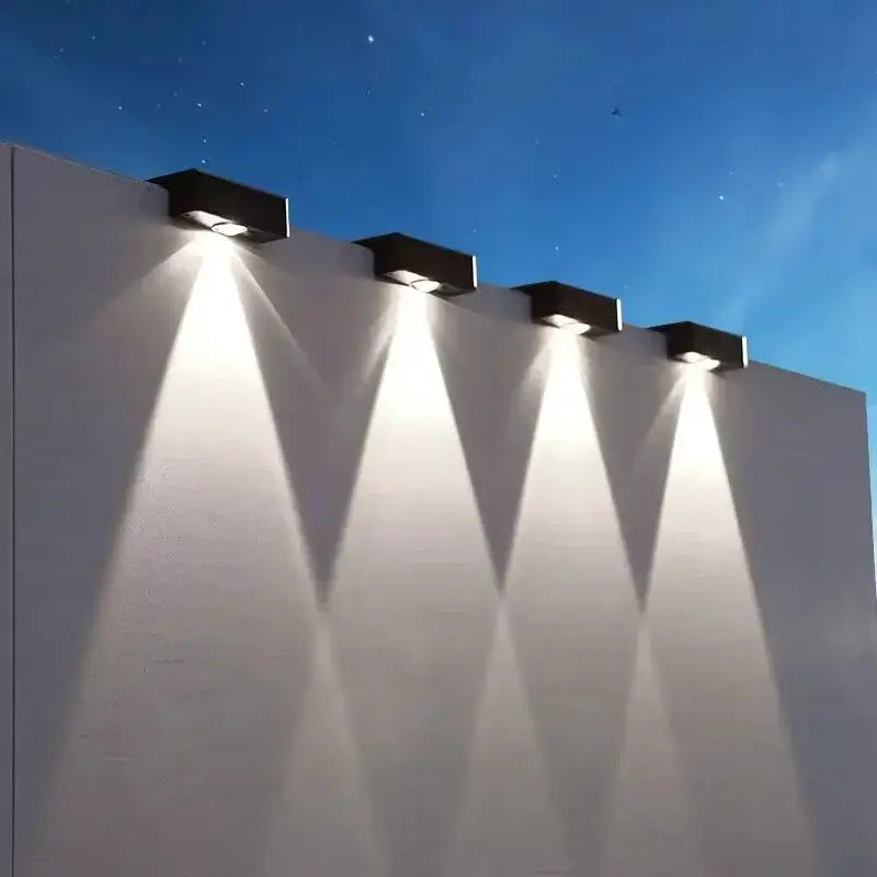 LED Solar Light Outdoor Super Bright Waterproof Garden Light Pathway Yard Steps Fence Lamps Balcony Stairs Wall Washing Lights from PriceLows™