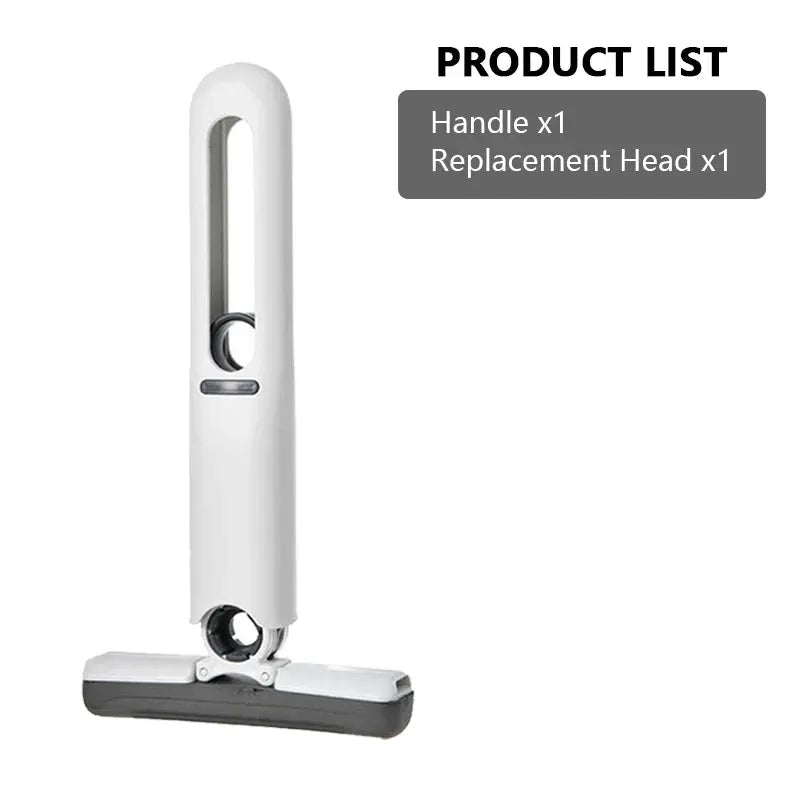 No hand washing required. Strong water absorption Mini squeezable mop with powerful folding design. Household cleaning tool. from PriceLows™