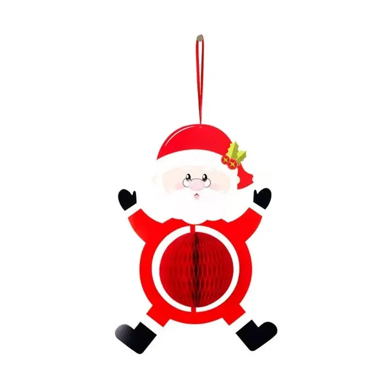Christmas Tree Ornaments | Assorted Figures | PVC Material | 10 Pack