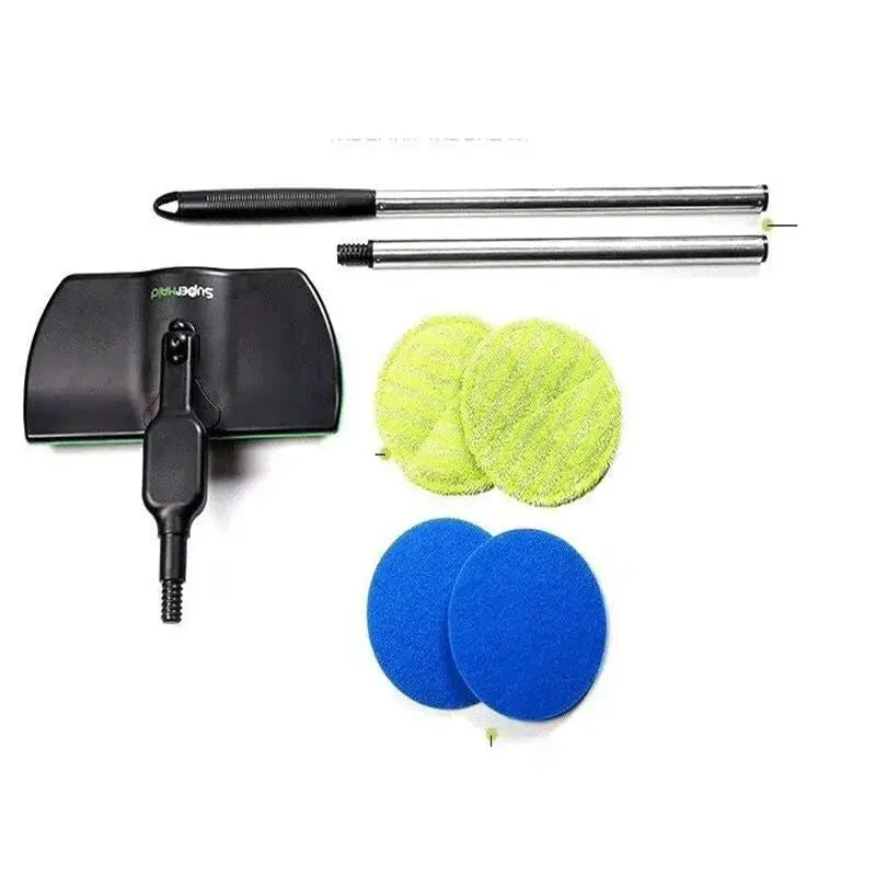 Cordless Electric Mop Handheld Rotating Mop Absorbing Water Footswitch Rechargeable Sweeper Waxing Cleaning for Hardwood Tile from PriceLows™