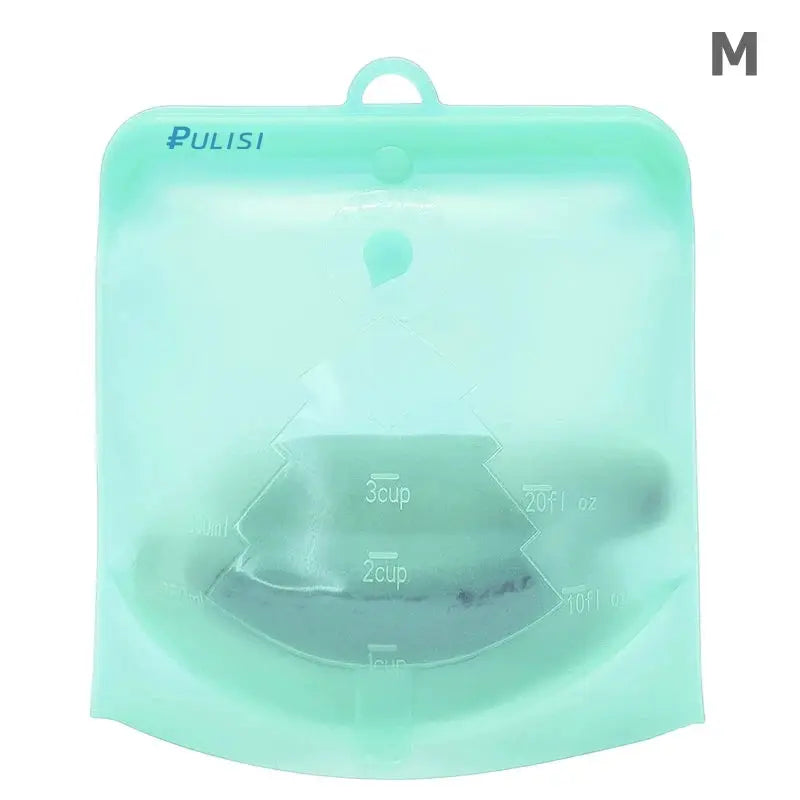 Reusable Silicone Bag | Capacities 500ml 1000ml 1500ml | Leakproof