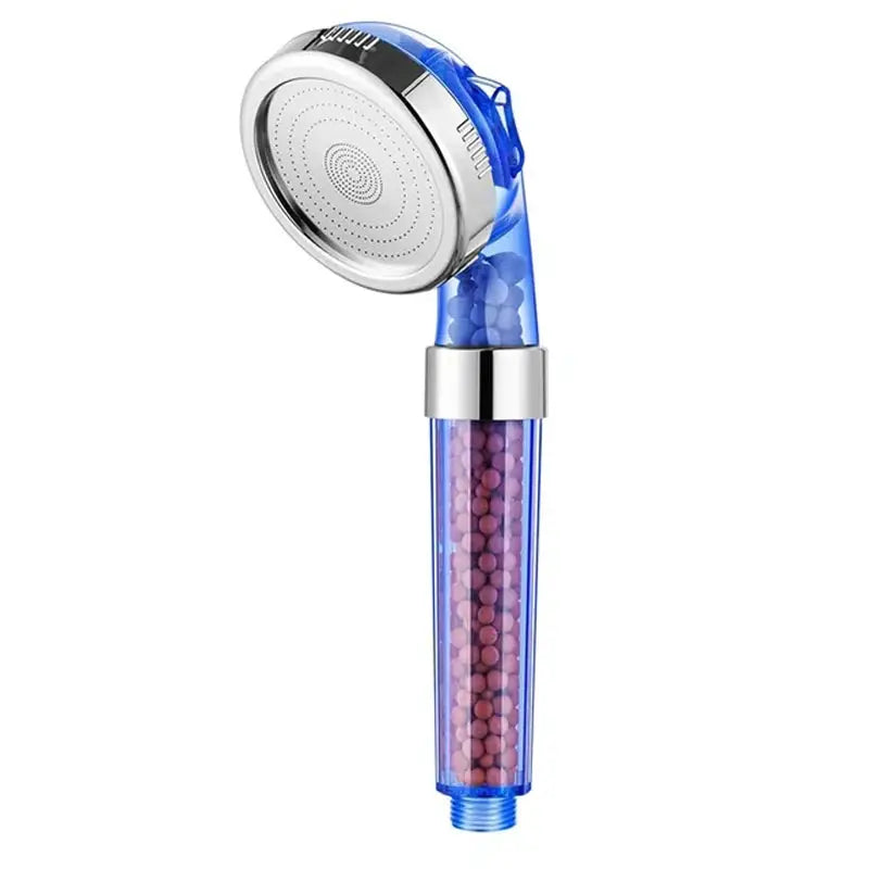 Shower Head | 3 Modes High Pressure With On Off Switch | Mineral Balls Filter Water | Handheld