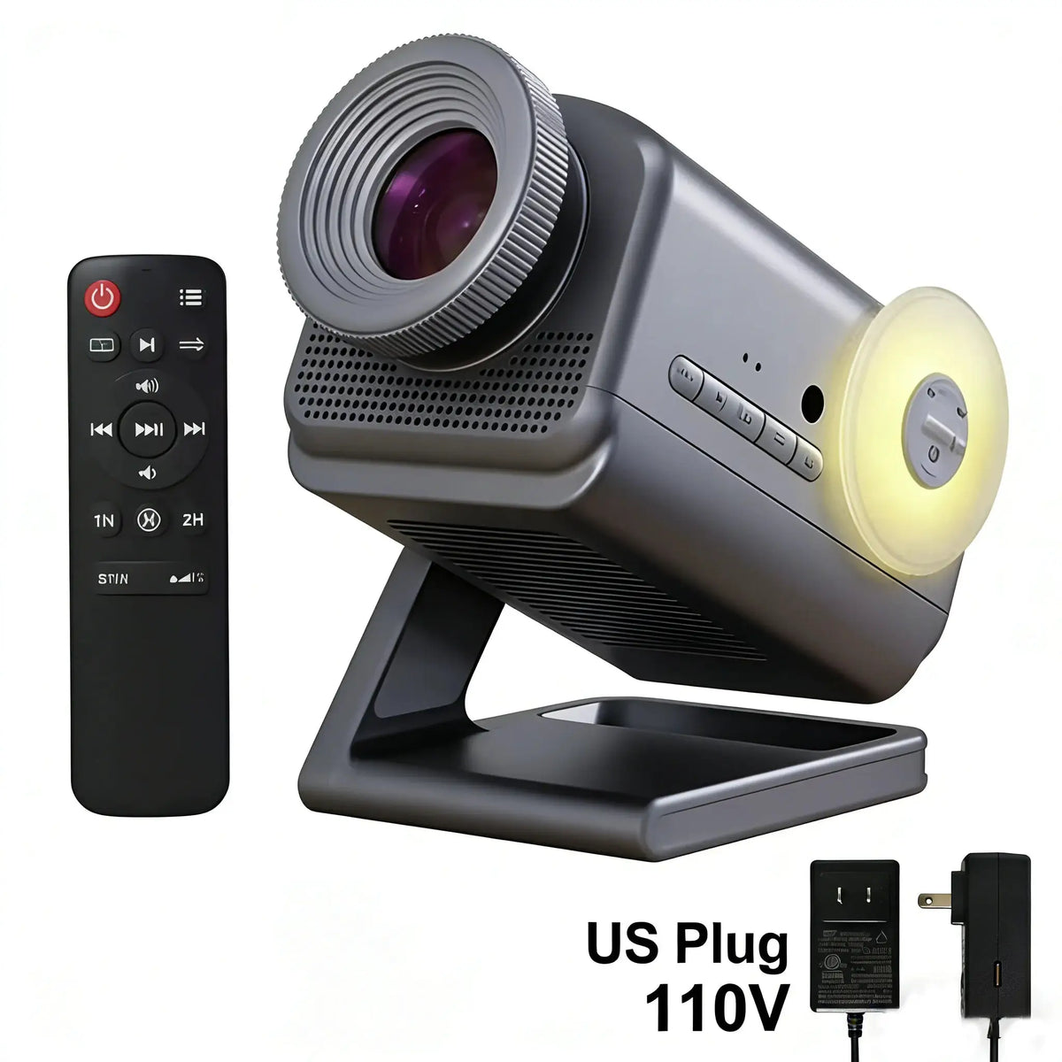 Holographic Star Projector | 60 Dynamic Scenes | 3D HD Floating Night Light