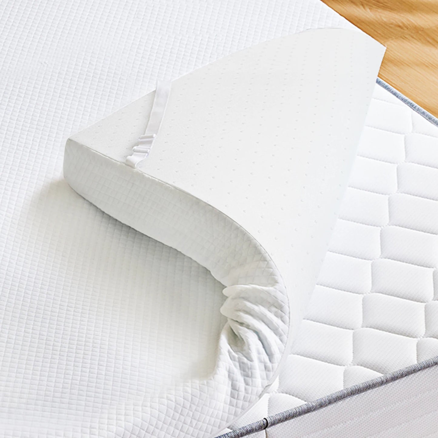 Gel Memory Foam Mattress Topper | 4 Inch Thickness | Removable Cover | Full Size