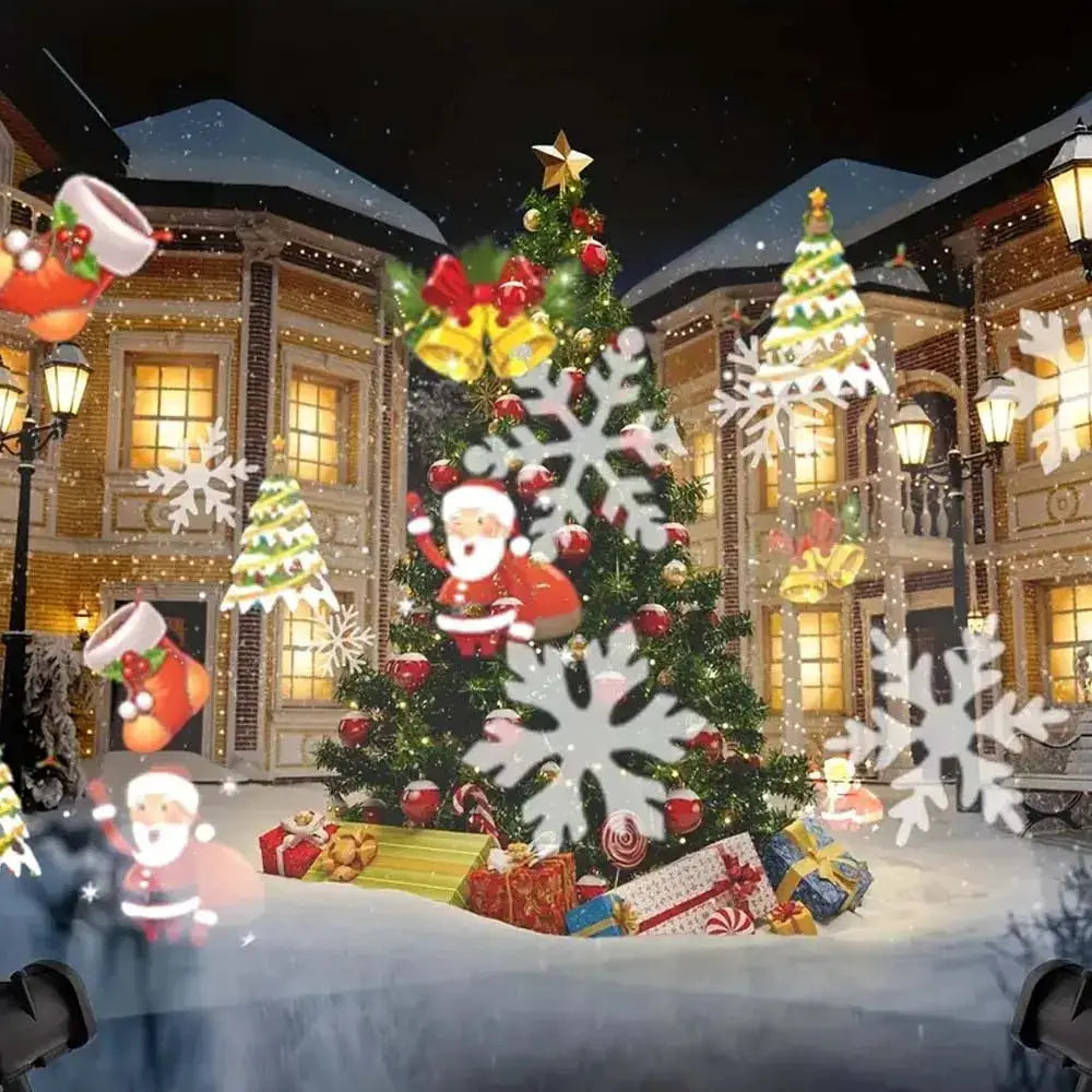 Christmas Projector Lights | 16 Patterns | Outdoor Indoor | Multi Color