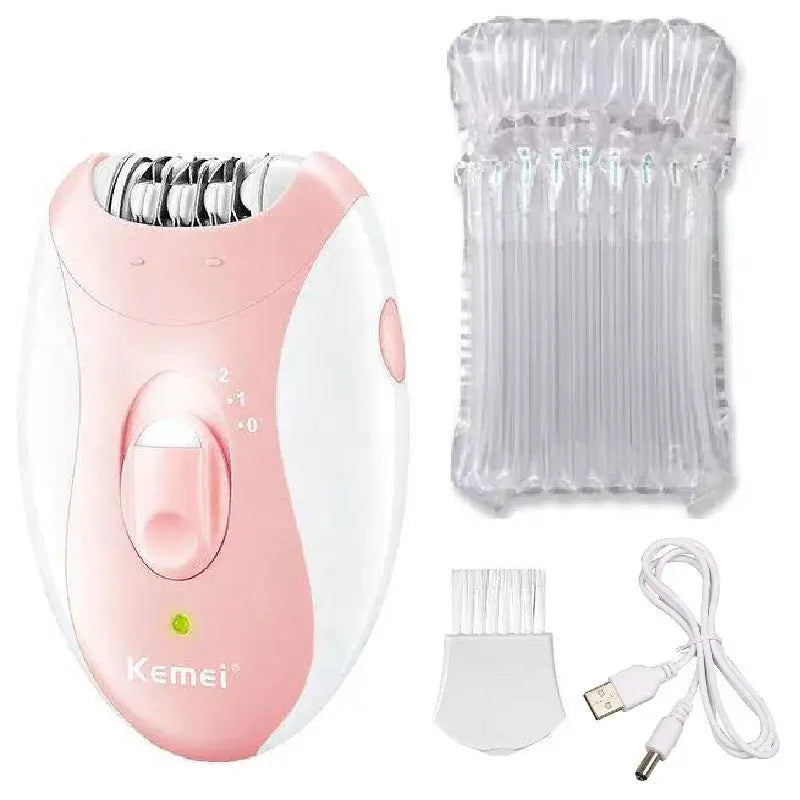 Kemei Rotary Epilator | 60 Min Battery Life | Wet Dry Use | Rechargeable