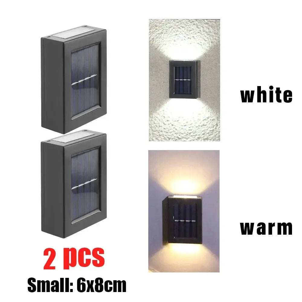 1~8PCs Wall Solar Light Waterproof Garden Solar LED Light for Outdoor Lighting Street Lamp Home Balcony Porch Yard Decoration from PriceLows™