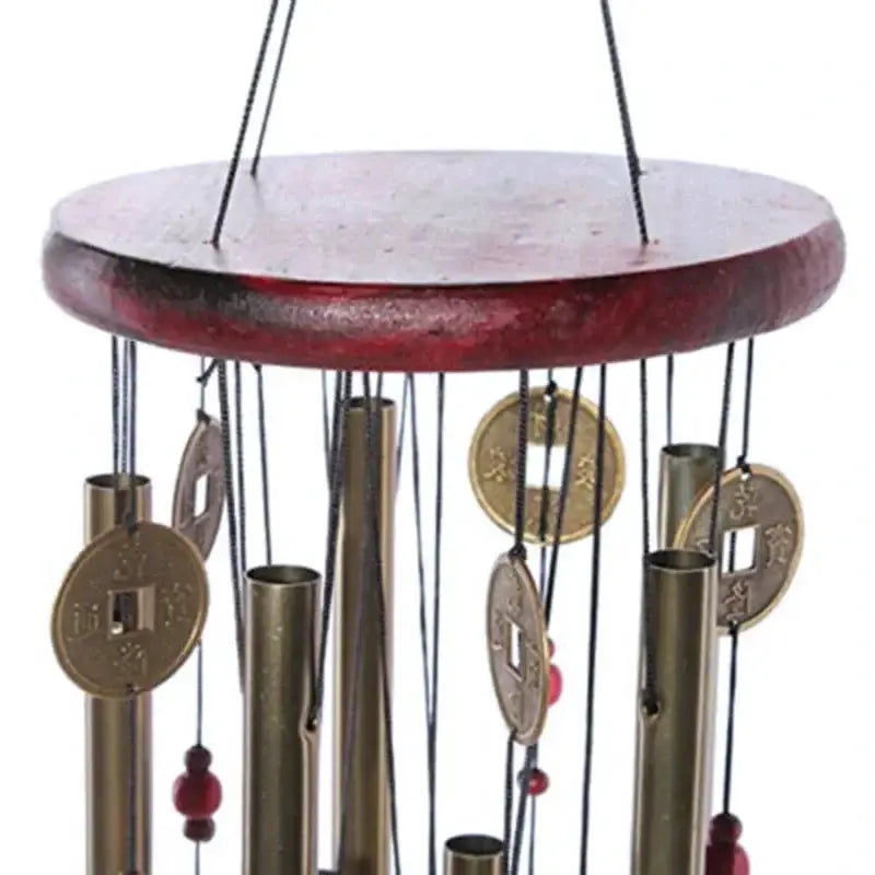 Large Wind Chime Tubes Bells Metal Church Bell Outdoor Garden Home Garden Decor Hanging Wind Chime Symbol Of Good Luck from PriceLows™