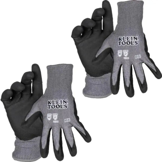 60584 Work Gloves, Knit Dipped Cut Resistant ANSI A2 Nitrile Coated Gloves, HPPE Fabric, Touchscreen Capable,,2-Pair from PriceLows™