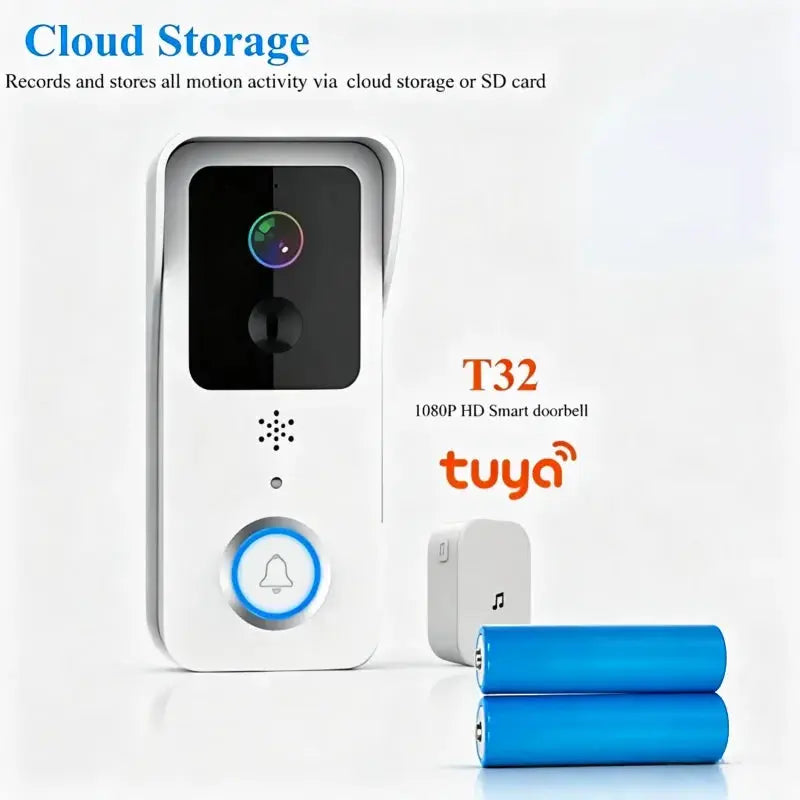Smart Video Doorbell | 1080P HD | Dual Band WiFi | Waterproof