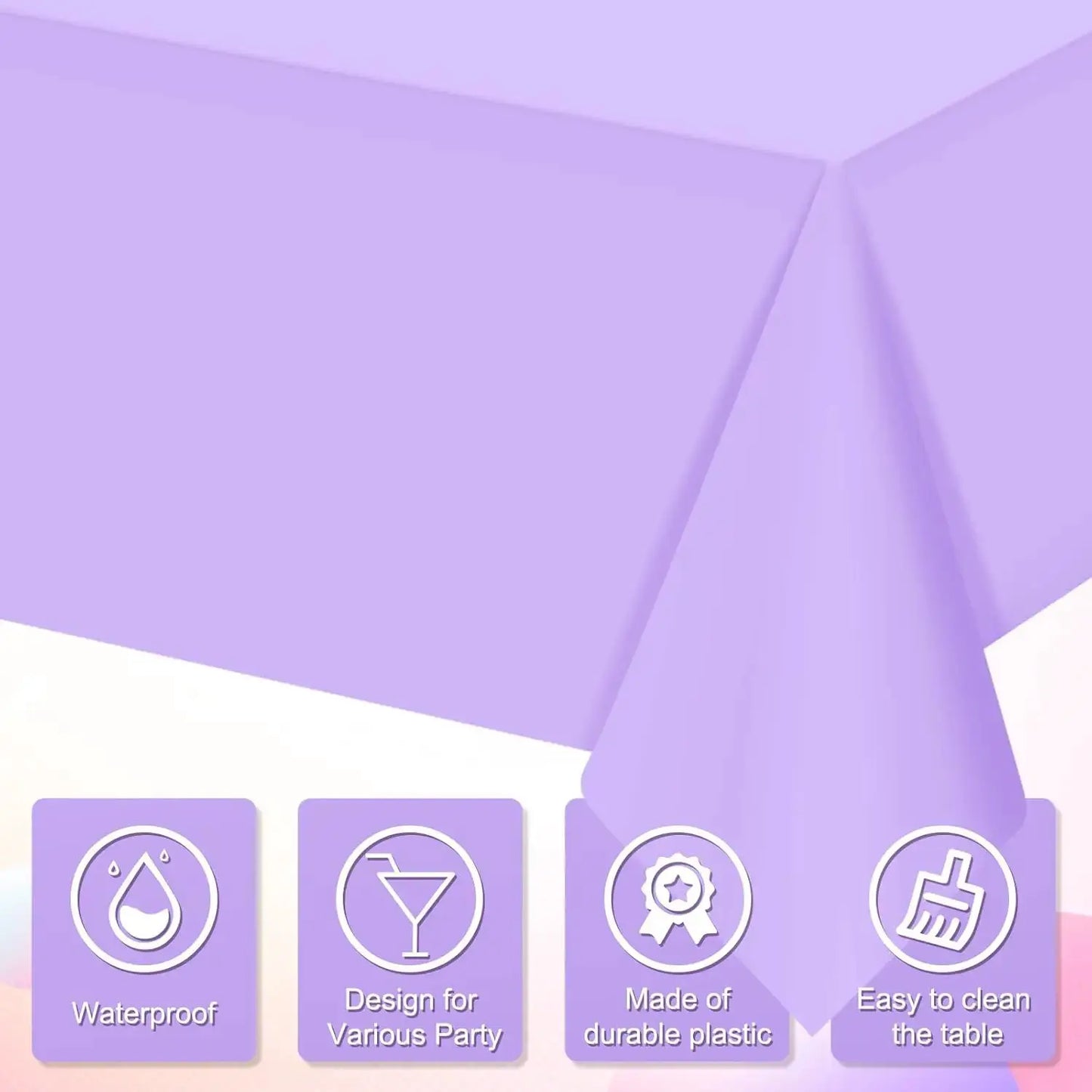 Paper Party Set | Lavender Cups | Plates | Napkins