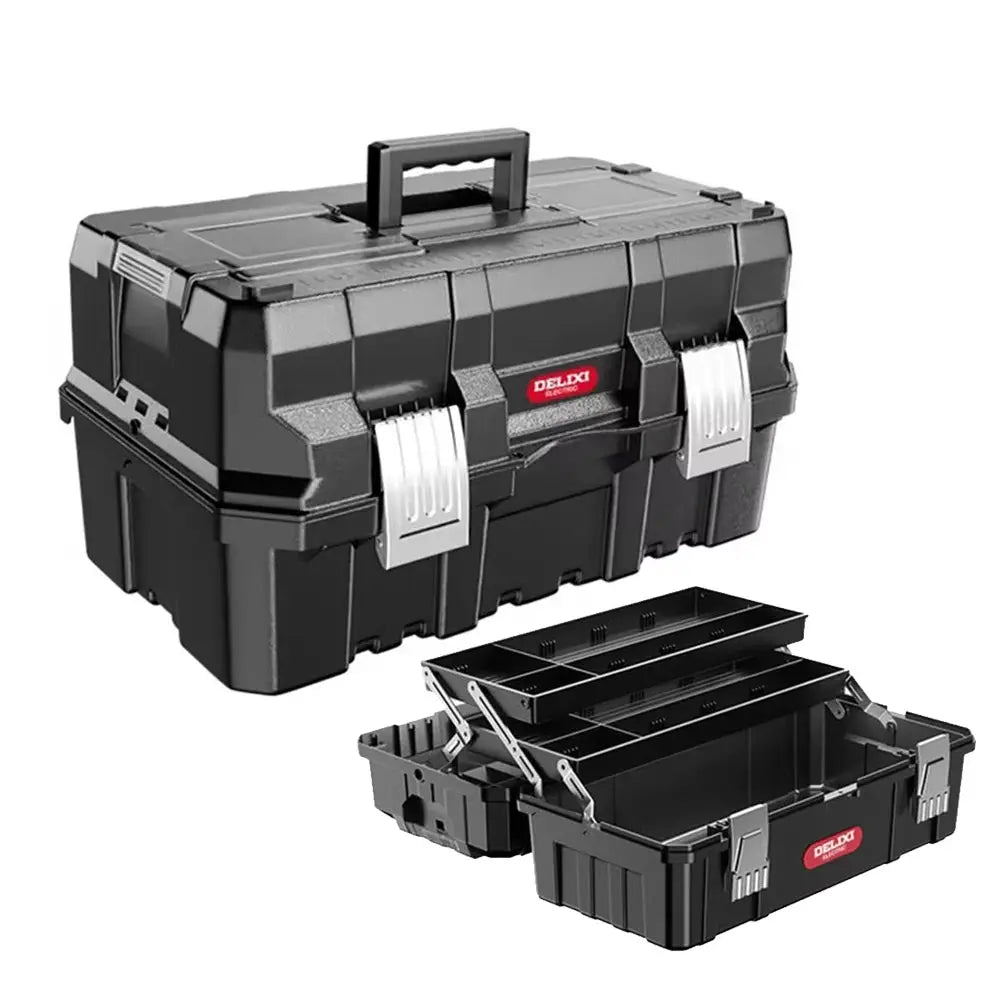 Multifunctional Tool Storage Box Plastic ABS Multiple Specifications with Handle Portable Tool Organizer Thickened from PriceLows™