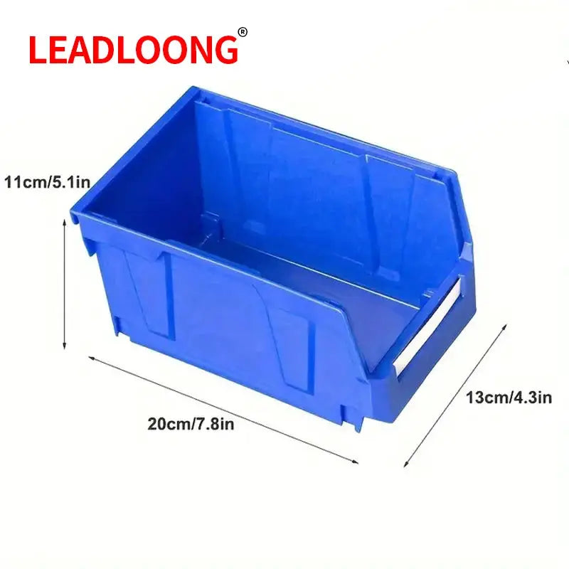 LEADLOONG V2 Part Bin 12pcs 8 X5x4in/20*13*11cm Sundries Tool Organizer Box Suitable For Office Desk And Car Accessories Storage from PriceLows™