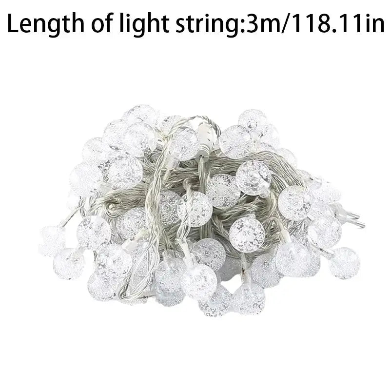 LED Light String – PVC Material, Christmas Decoration, Outdoor Camping Tent Canopy Light, Long Battery Life, Waterproof & Energy from PriceLows™