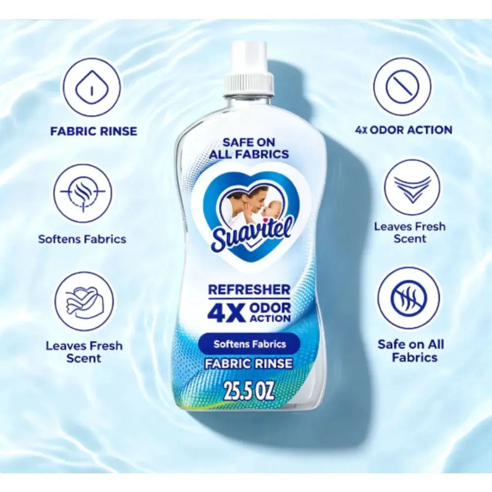 Fabric Softener | Ocean Fresh Scent | Deodorizing Formula | 25.5 Fl Oz