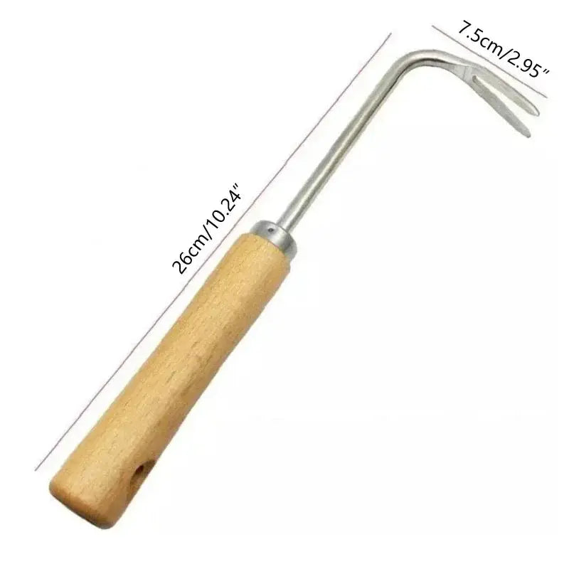 Stainless Steel Gardening Weeder | Manual Root Puller | Portable Hand Tool