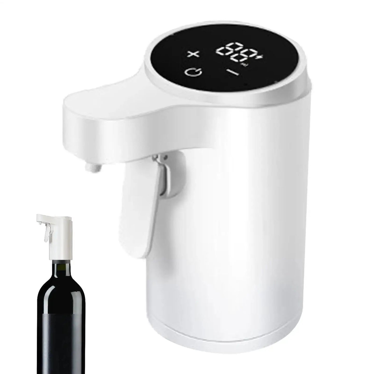 Electric Touch Screen Wine Aerator Automatic Smart Decanter for Red Wine & Whiskey Rechargeable Pourer for Home Bar Party Gift from PriceLows™