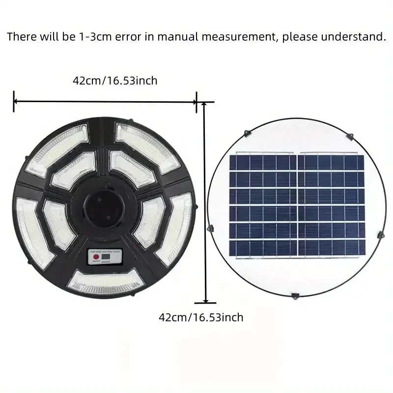 Solar Powered Outdoor Yard Light UFO Solar Charging Courtyard light Automatic On/Off from Dawn to Dusk source With Motion Sensor from PriceLows™