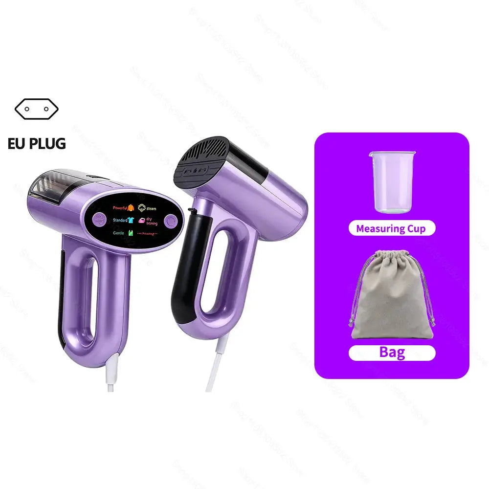 Handheld Garment Steamer | Powerful Suction | Fast Heating | 220V