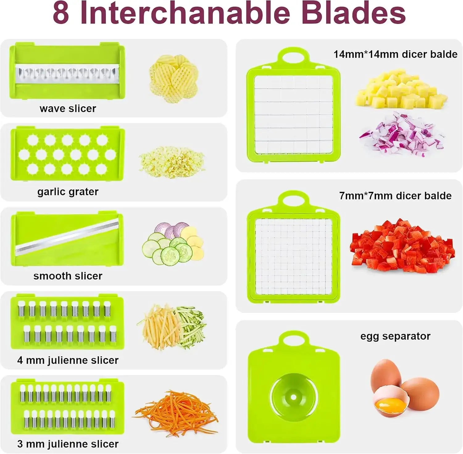Upgraded Vegetable Chopper, Multi-Functional Easy Safe Kitchen Slicer Dicer for Fast Meal Preparation from PriceLows™