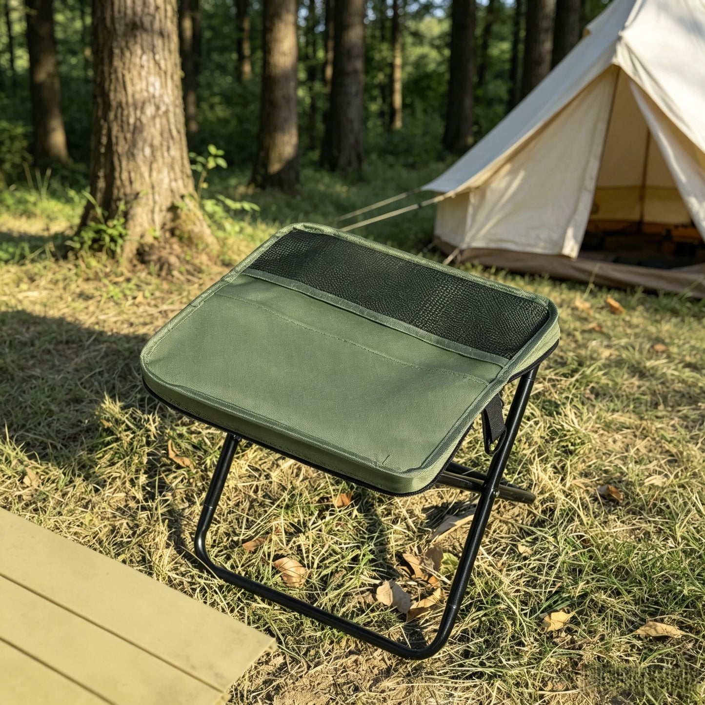 Ultralight Folding Stool | Camping Stool | Folds to Pocket Size | One Size