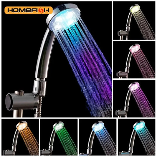 LED Shower Head | Color Changing LED | Water Saving | 7 Colors from PriceLows™