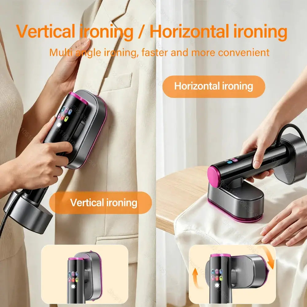 Steam Iron | 1200W Power | 5 Speed Settings | Portable Travel