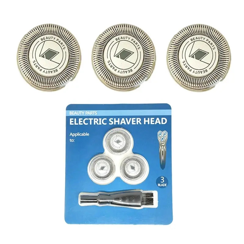 SH71 Replacement Shaving Heads For Norelco Shaver Series 7000 And Angular-Shaped Series 5000, SH71/52 Easy Install from PriceLows™