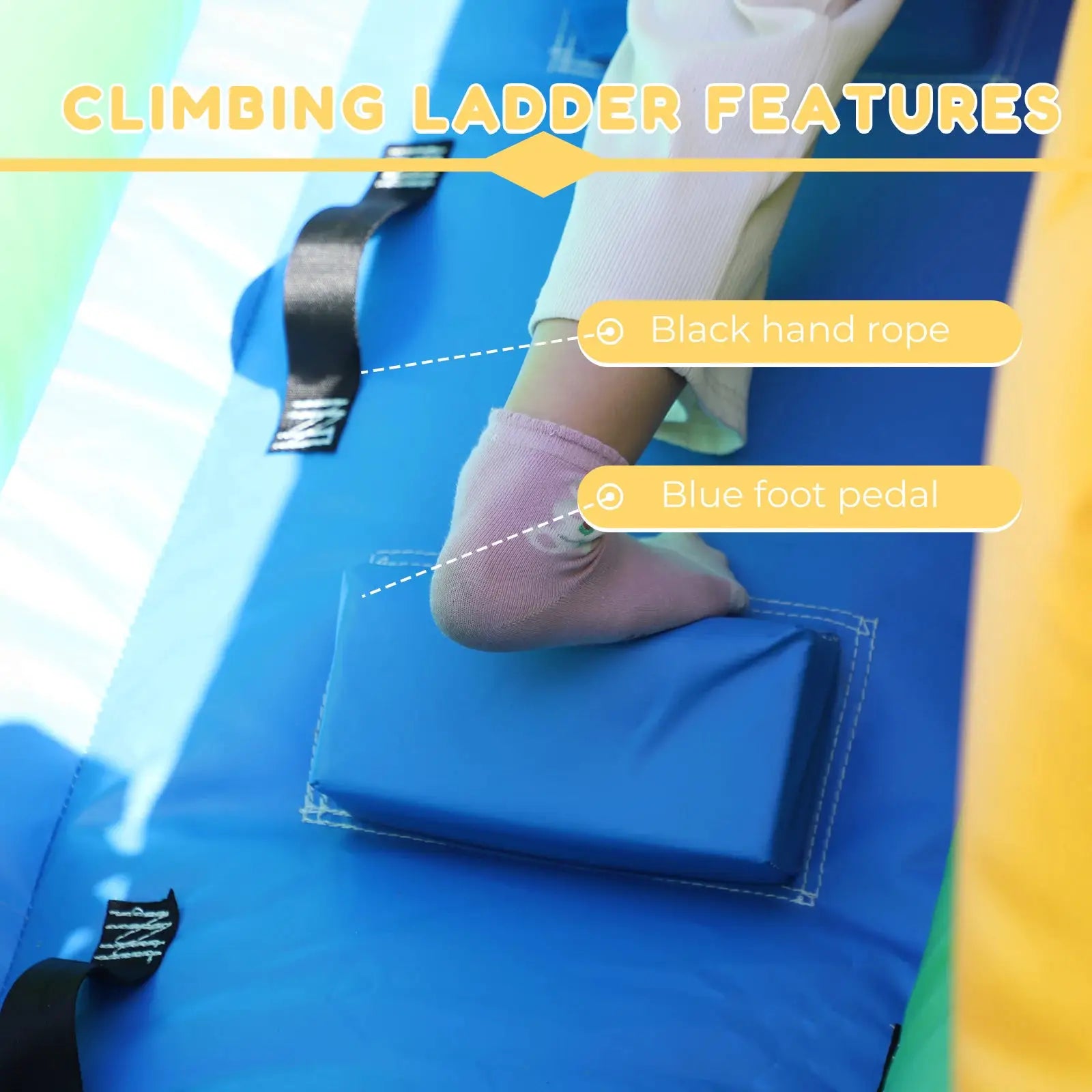 21ft Giant Commercial 100% PVC Inflatable Water Slide Bounce House Pool With 950W Blower commercial Children's playground water slide from PriceLows™