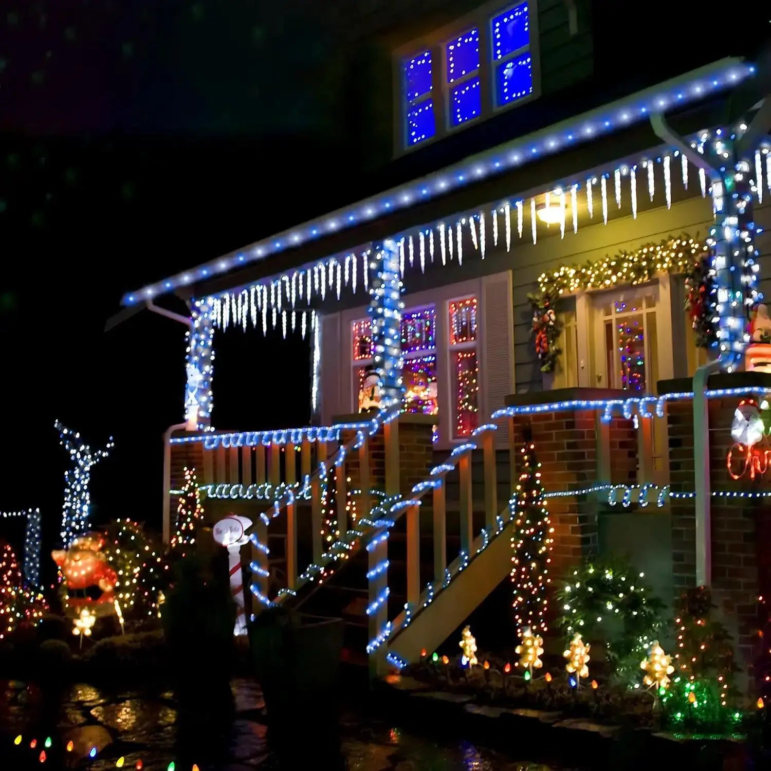 39FT 100LED Solar Rope Lights, Solar Powered Fairy Lights with 8 Lighting Modes for Party Garden Yard Home Holiday Tree Decorati from PriceLows™