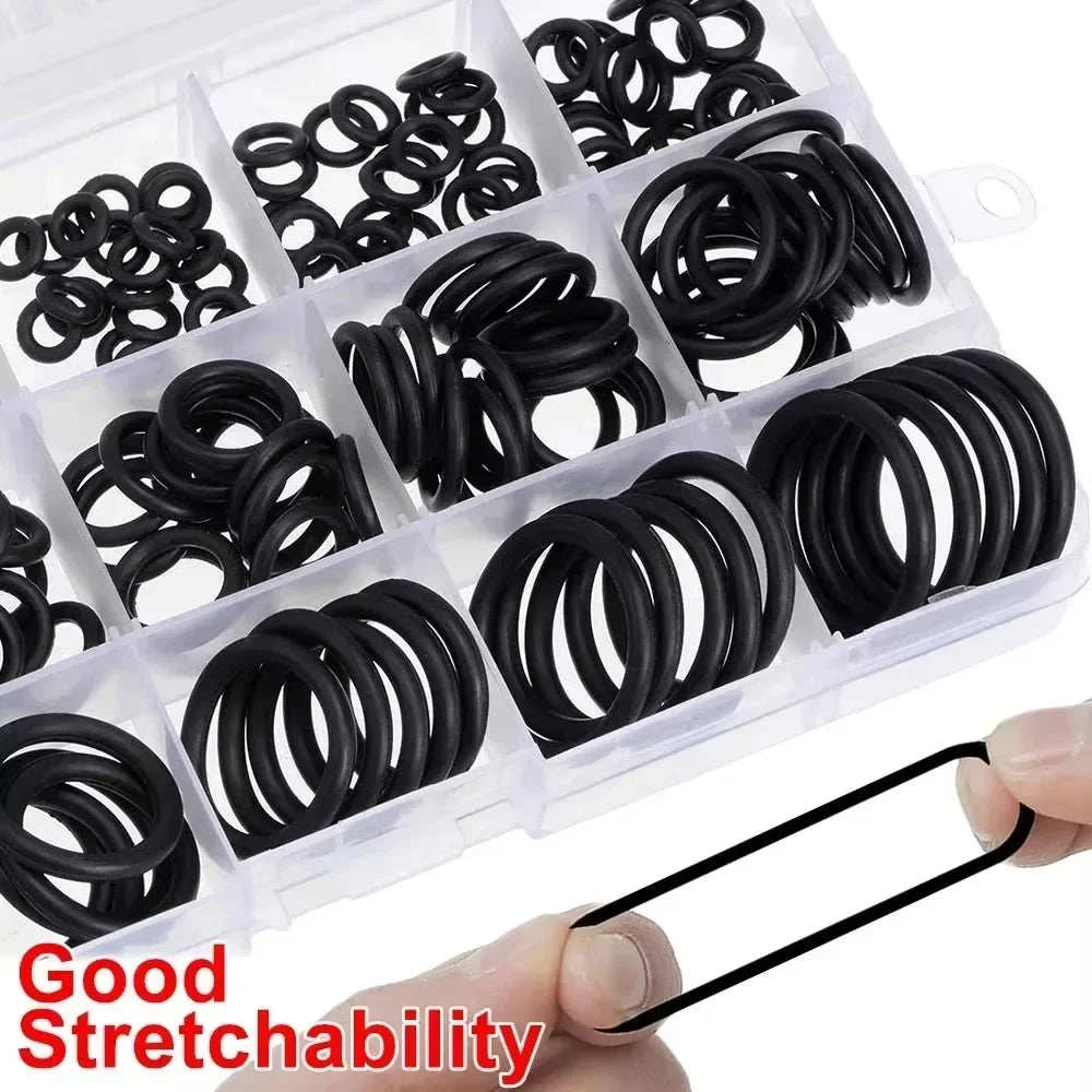 Nitrile Rubber Round Gasket Sealing O Ring Set Elastic Oil Resist Washer Gaskets Seals for Faucet Professional Plumbing Repair from PriceLows™