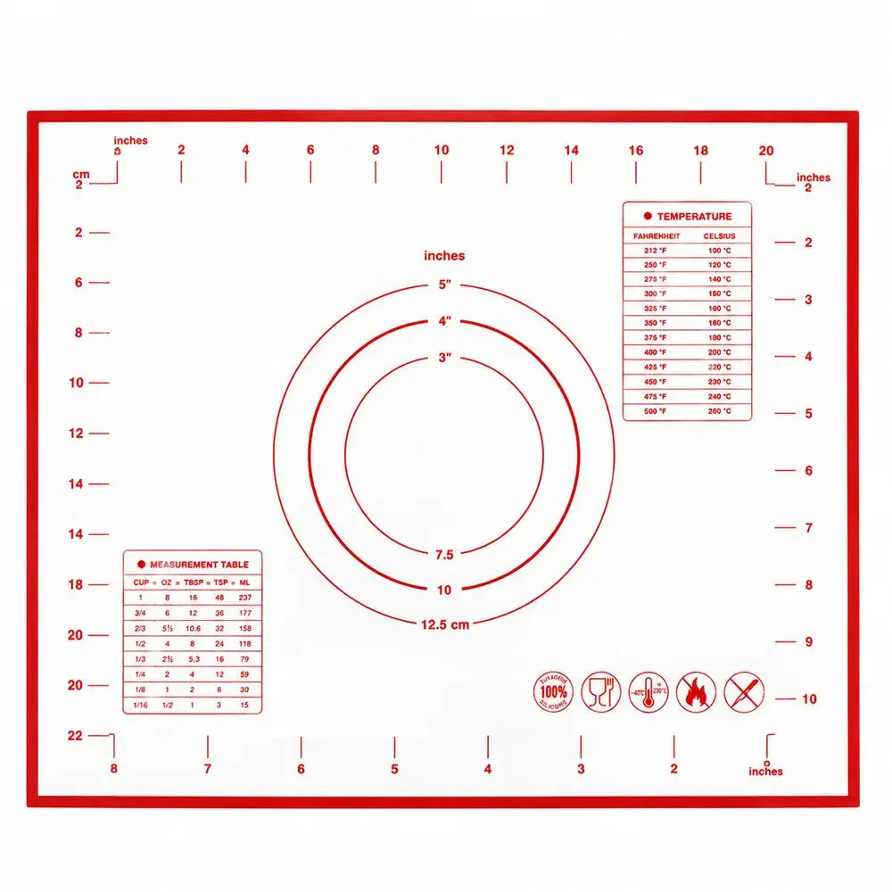 Silicone Baking Mat | Kneading Pad | Non Stick | 1 Piece