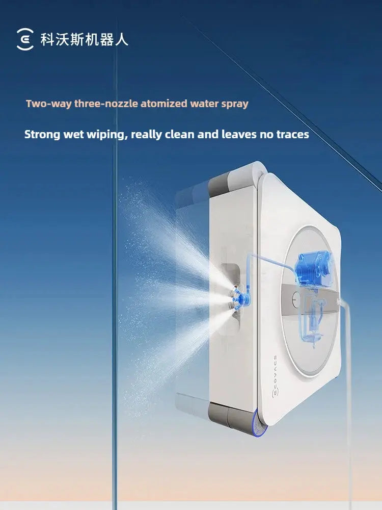 Window Cleaning Robot | Water Spray System | App Control | W2S