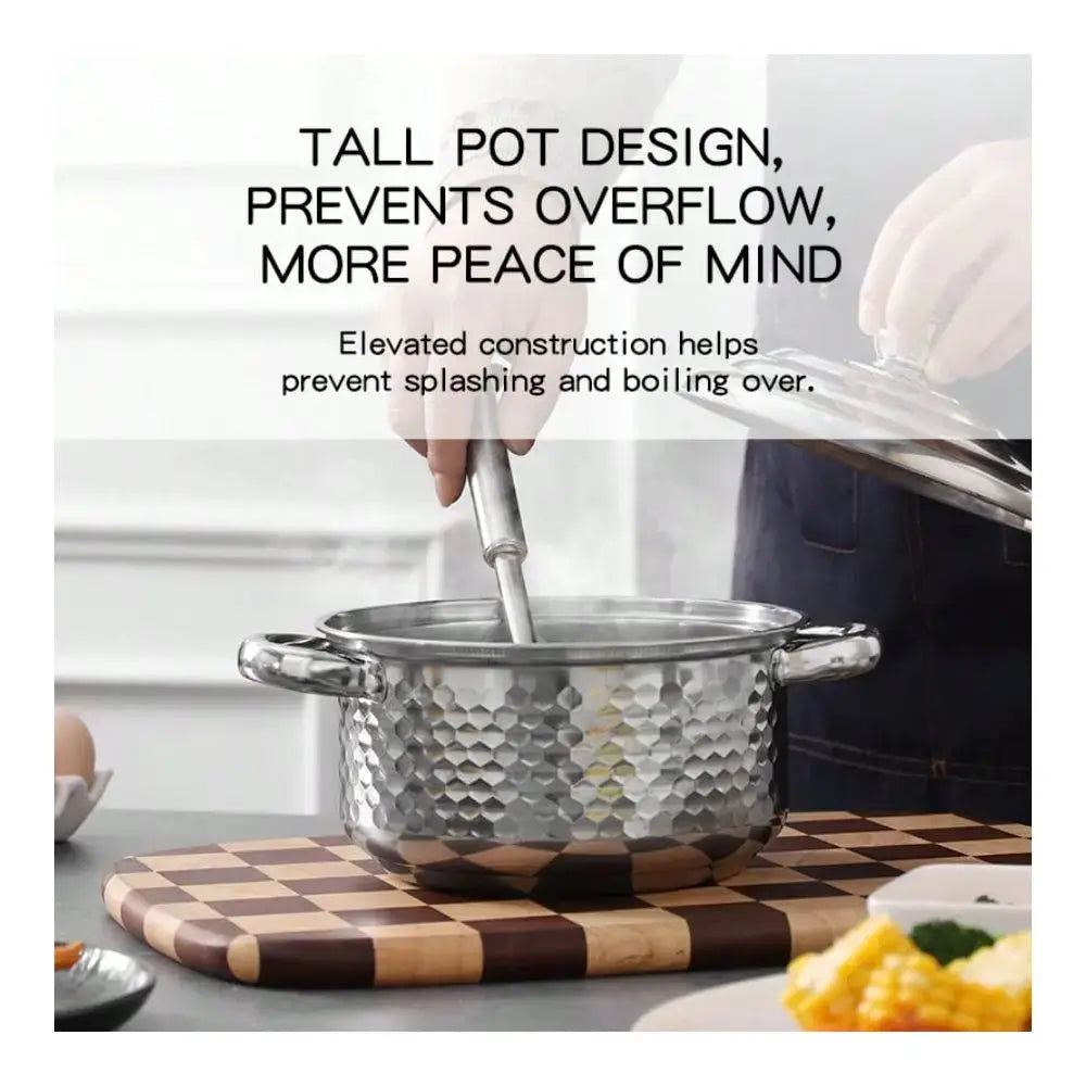 Cookware Set, Made Of Stainless Steel, NonStick, Kitchen Cookware Set, NonStick Cooking Set, All Kinds Of Pots And Pans To Meet from PriceLows™