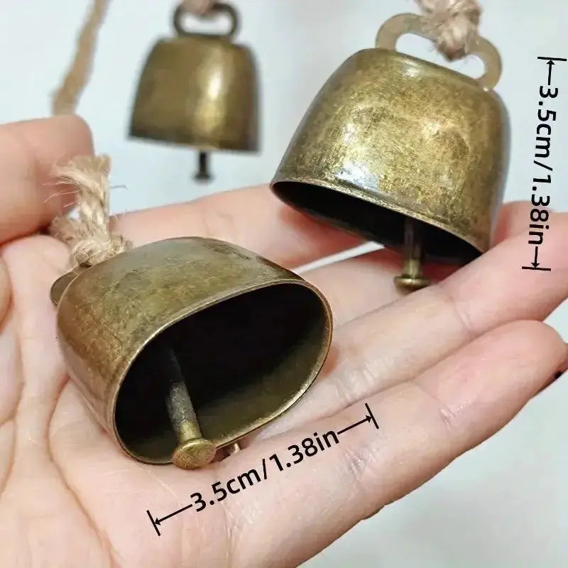 [Christmas] Cow and Sheep Bells, Pet Bells, Christmas Decoration Jingle Bells on Twine, Twine Cow Bells.Christmas Decorations from PriceLows™