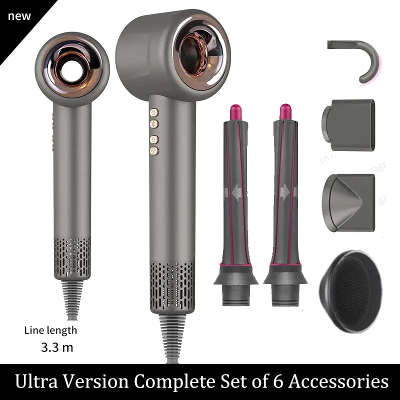 Leafless Hair Dryer | Negative Ion | Brushless Motor | Thermostatic Control