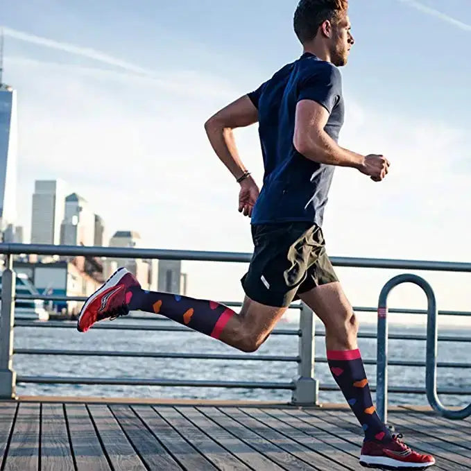 Compression Socks | Crew Height | Four Way Stretch | Unisex