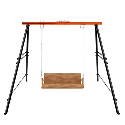 Swing Sets for Backyard, Outdoor Porch Swing Frame, Hammock Chair Stand Only, Max Load 550Lbs A-Frame from PriceLows™
