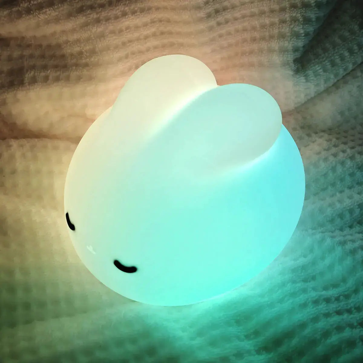 Silicone Night Light | USB Rechargeable | Rabbit Shape | Compact