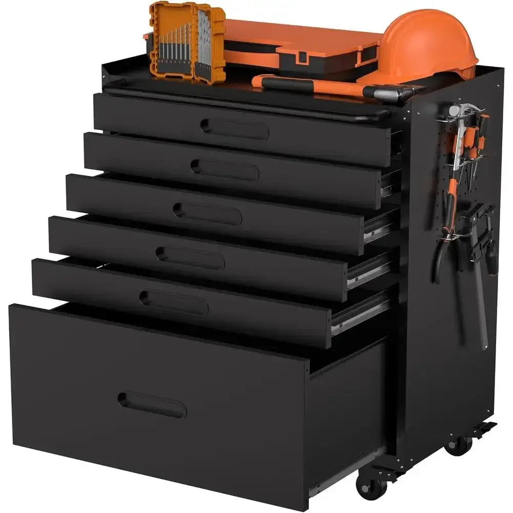 29.5" W Rolling Tool Cabinet with Metal Garage Storage Cabinet on Wheels, Locking Rolling Tool Chest or Workshop, Heavy Duty Too from PriceLows™