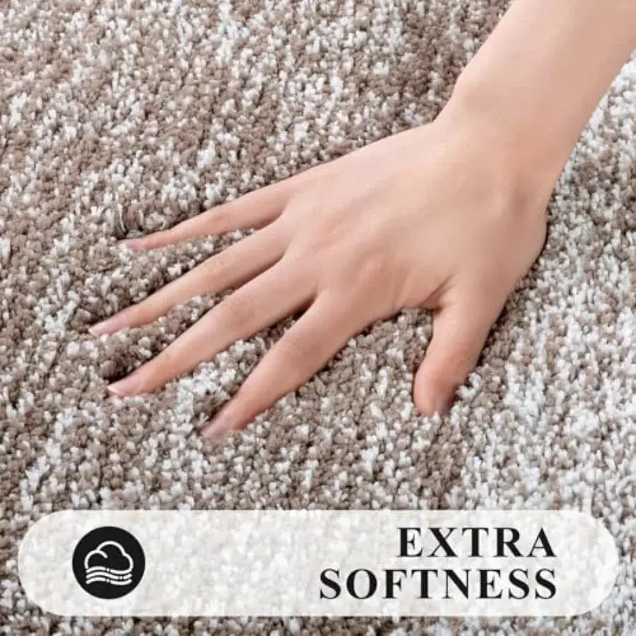 Bathroom Rugs Set 3 Pcs Non Slip Washable, Microfiber Absorbent Bath Mat Floor Carpet Extra Soft, Quick Dry Shower Rug U-Shaped from PriceLows™