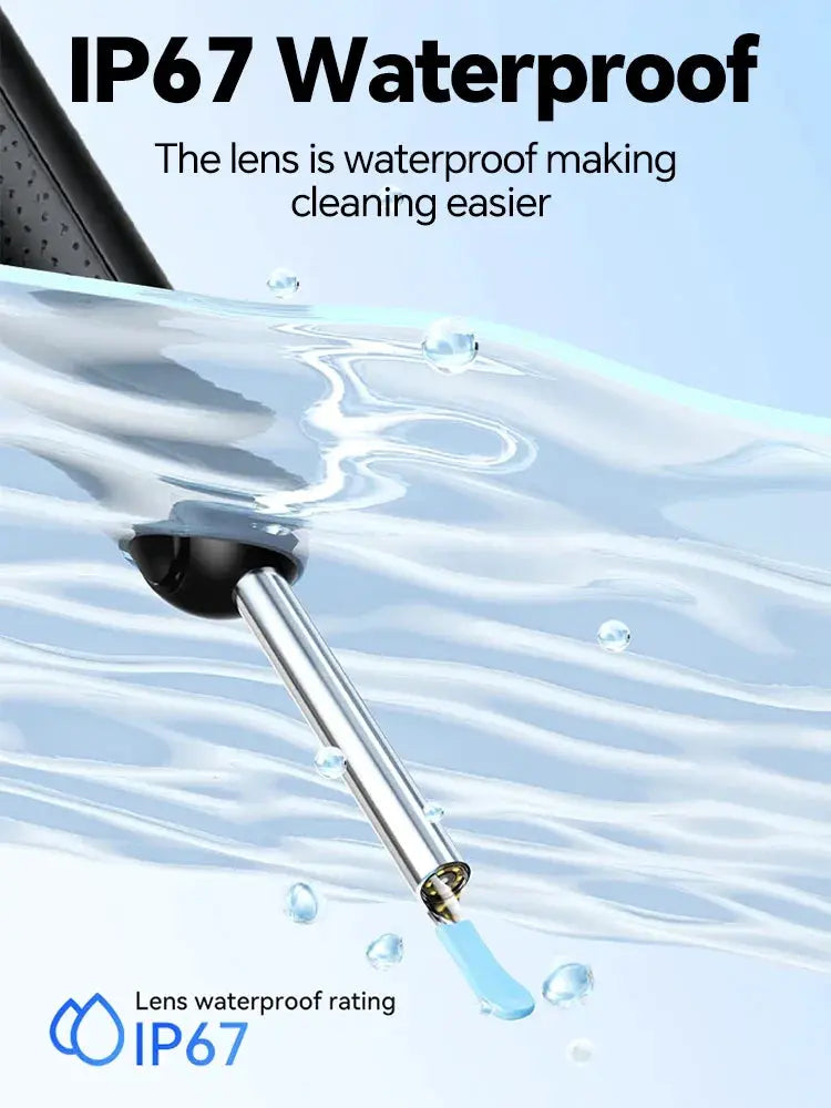 Digital otoscope,Ear Wax Cleaner Camera,endoscope camera,Safe Earwax Removal Endoscope with 15M Camera,Ear Cleaning Tools from PriceLows™
