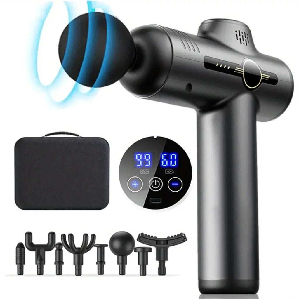 Massage Gun | 99 Speed Levels | Quiet Cordless Design