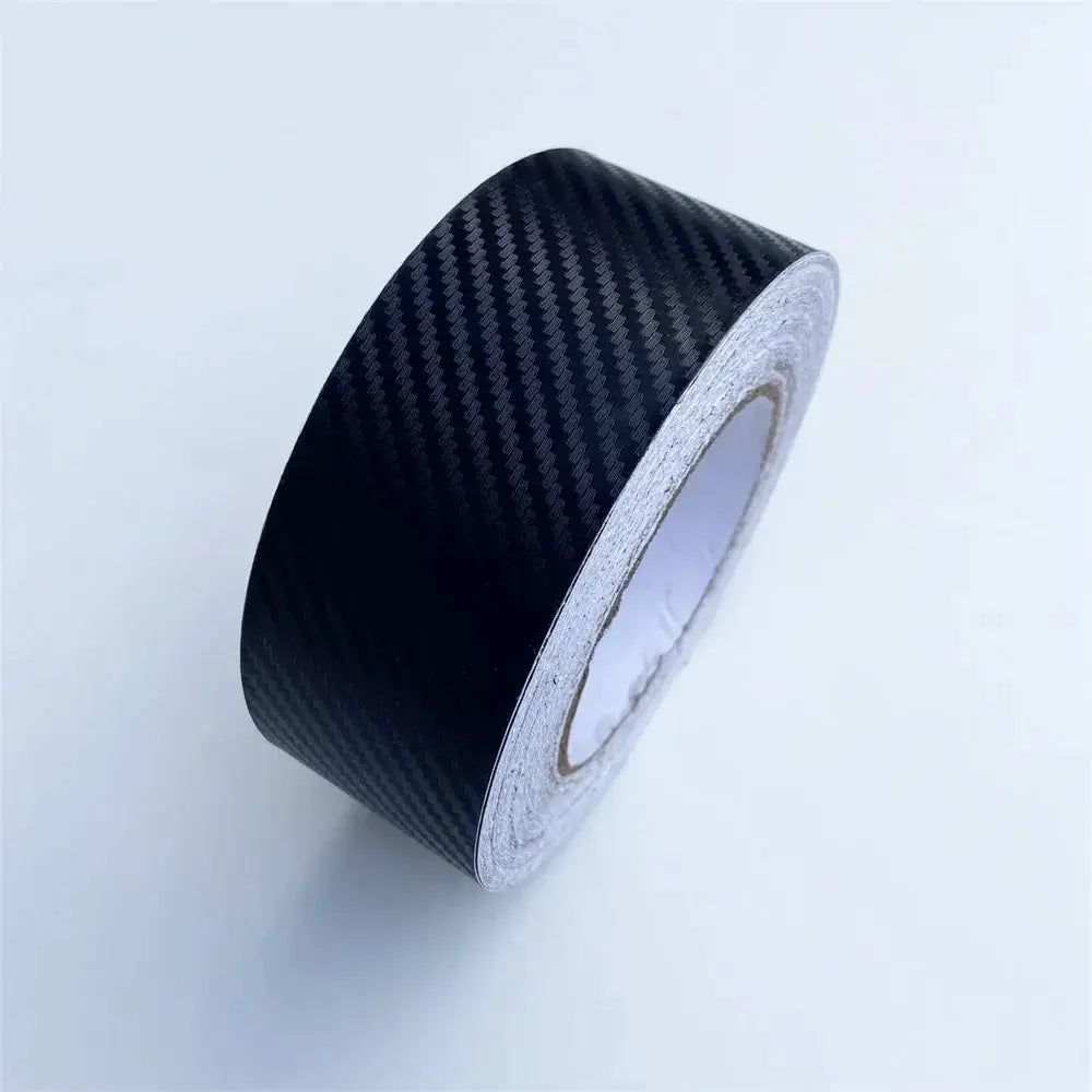 Carbon Fiber Vinyl Car Sticker Waterproof Glossy Black Vinyl Wrap Roll Matte Black Car Wrap Foil Console Computer Phone Cover from PriceLows™