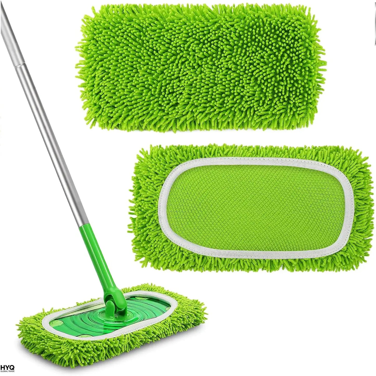 Pack Swiffer Compatible Mop Pads – Reusable Microfiber Refills, Washable for Wet & Dry Floor Use from PriceLows™