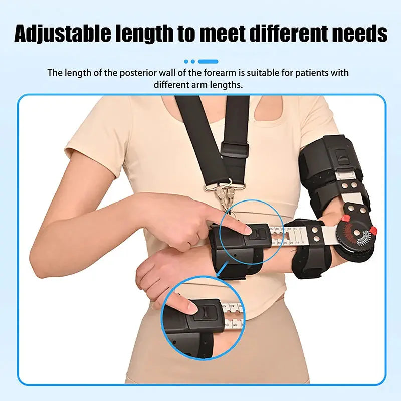 Elbow Joint Brace | Hinged Support | Shoulder Arm Sling | 1 Unit