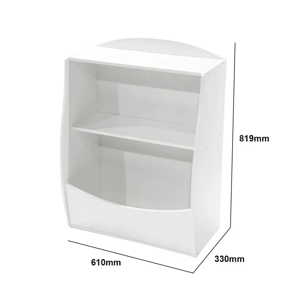 Kids Bookshelf, Toy Storage Organizer, Bookcase Footboard, Children's Toy Storage Cubby, Storage Organizer For Children's Room, from PriceLows™