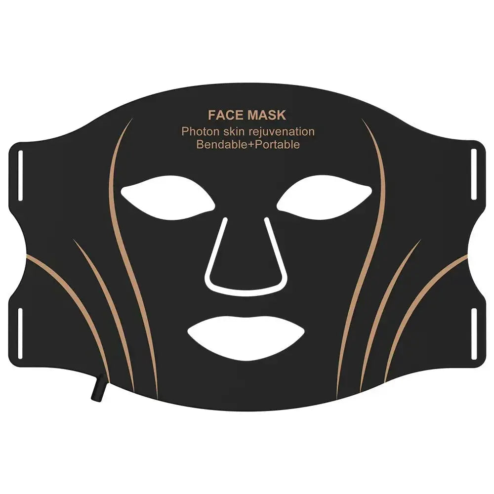 7 Color LED Face Mask with Neck Wireless Portable Red Light Therapy for Anti-Aging, Wrinkles, Skin Rejuvenation, Home Use from PriceLows™