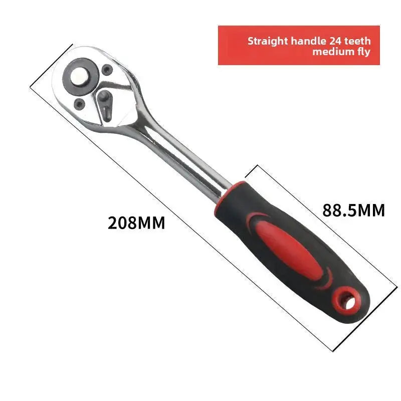 Combination Hardware Tools, Complete Set Of Car Repair Tools, Motorcycle Modification Quick Ratchet Wrench Socket Bracket from PriceLows™