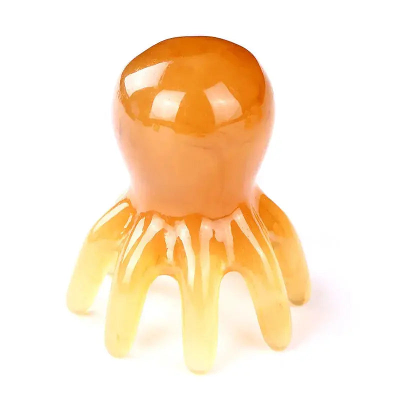 Resin Octopus Massage Comb | Meridian Scraping | Acupuncture Tool